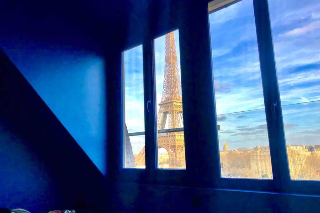 Apartament Eiffel Tower Romantic View Paryż Zewnętrze zdjęcie